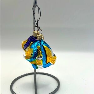 Vintage Colorful Fish Ornaments